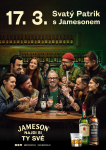 Svátek Svatého Patrika zapijeme Jamesonem!