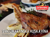 O Svatomartinskou husu Vás neochudíme!