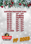 Vánoční provoní doba