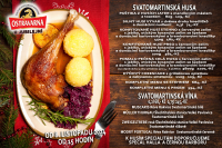 Svatomartinská husa a vína!