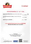 Speciální nabídka na 47. víkend